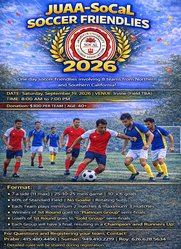 Juaa-Socal Soccer Friendlies 2026